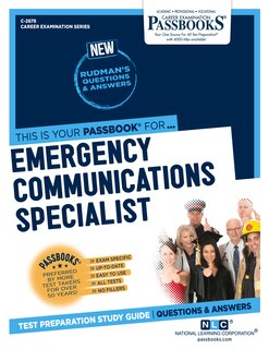 Front cover_Emergency Communications Specialist (c-2878)