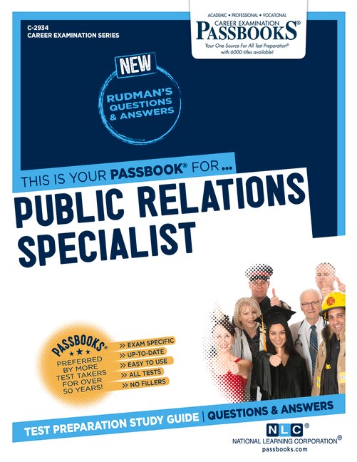 Front cover_Public Relations Specialist (C-2934)