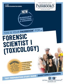 Front cover_Forensic Scientist I (Toxicology) (C-2937)