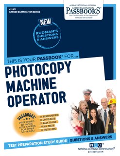 Front cover_Photocopy Machine Operator (C-2971)