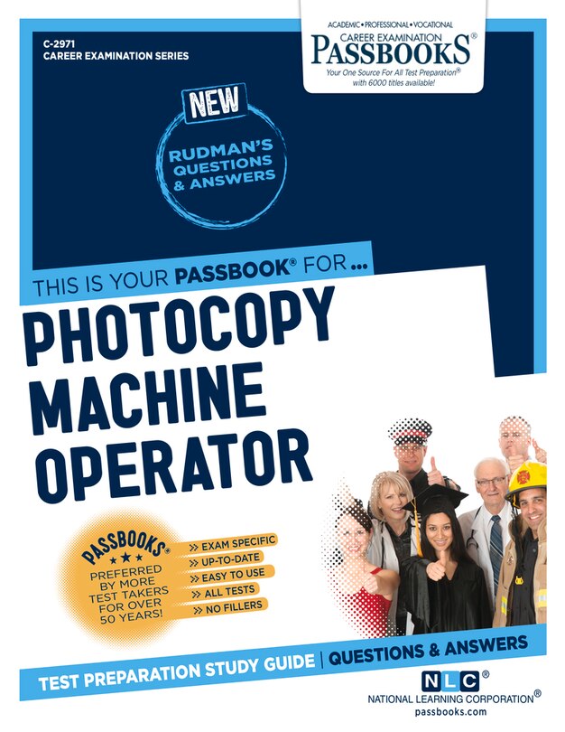 Front cover_Photocopy Machine Operator (C-2971)