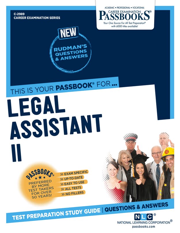 Couverture_Legal Assistant Ii (c-2989)