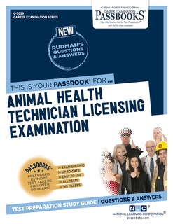 Couverture_Animal Health Technician Licensing Examination (C-3039)