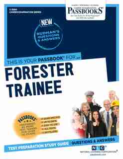 Forester Trainee (c-3084): Passbooks Study Guide de National Learning Corporation