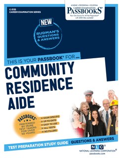 Couverture_Community Residence Aide (c-3135)