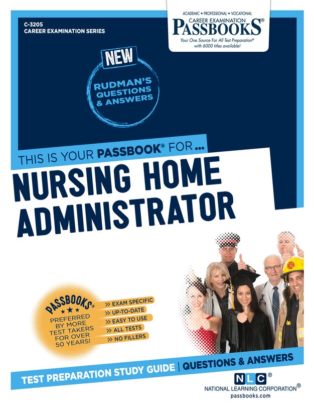 Front cover_Nursing Home Administrator (c-3205)