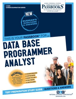 Front cover_Data Base Programmer Analyst (c-3233)