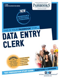 Front cover_Data Entry Clerk (C-3339)