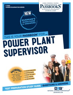 Front cover_Power Plant Supervisor (c-3403)