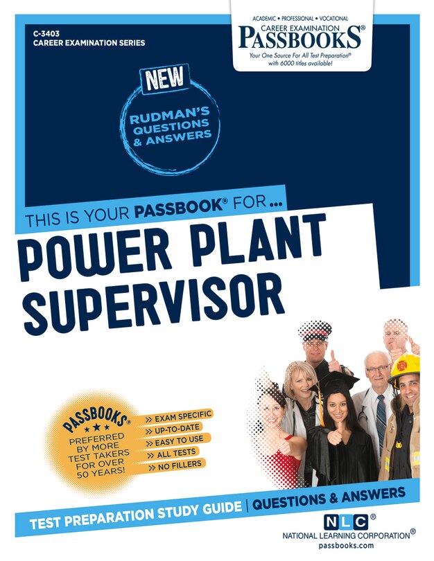 Front cover_Power Plant Supervisor (c-3403)