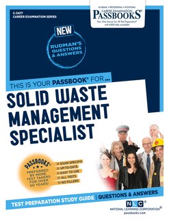 Front cover_Solid Waste Management Specialist (C-3477)
