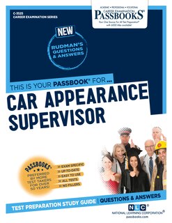 Front cover_Car Appearance Supervisor (c-3525)