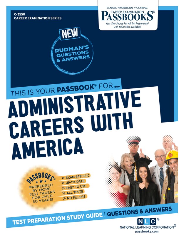 Front cover_Administrative Careers With America (c-3550)