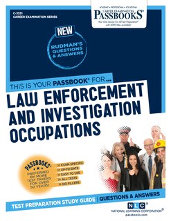 Front cover_Law Enforcement and Investigation Occupations (C-3551)