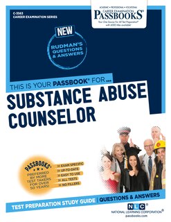 Front cover_Substance Abuse Counselor (C-3563)