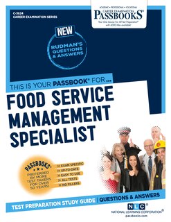 Front cover_Food Service Management Specialist (C-3624)