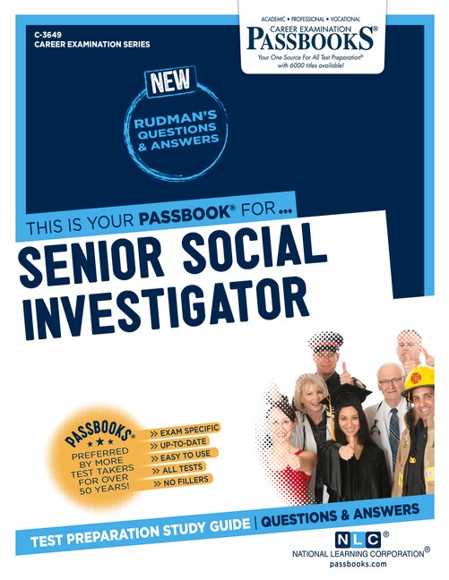 Front cover_Senior Social Investigator (C-3649)