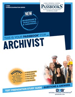 Front cover_Archivist (C-3681)
