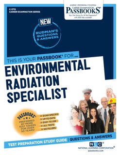 Front cover_Environmental Radiation Specialist (C-3715)