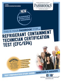 Couverture_Refrigerant Containment Technician Certification Test (C-3776)