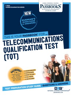 Front cover_Telecommunications Qualification Test (tqt) (c-3820)