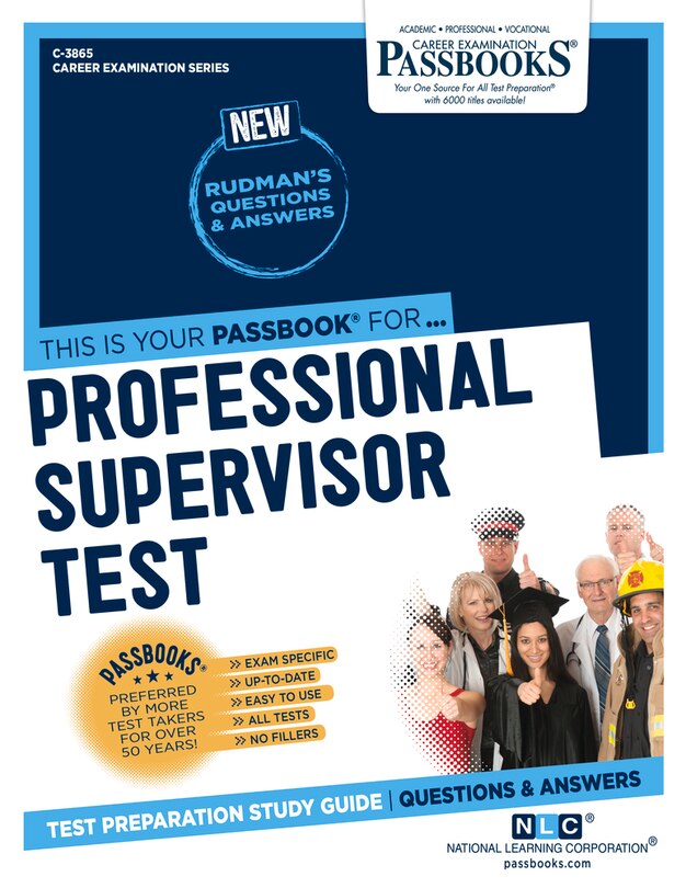 Front cover_Professional Supervisor Test (c-3865)