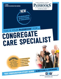Front cover_Congregate Care Specialist (c-3939)