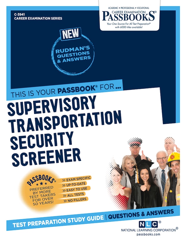 Front cover_Supervisory Transportation Security Screener (c-3941)