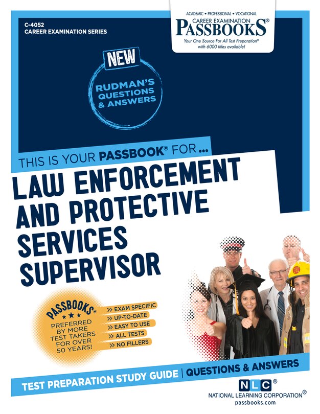 Front cover_Law Enforcement And Protective Services Supervisor (c-4052)