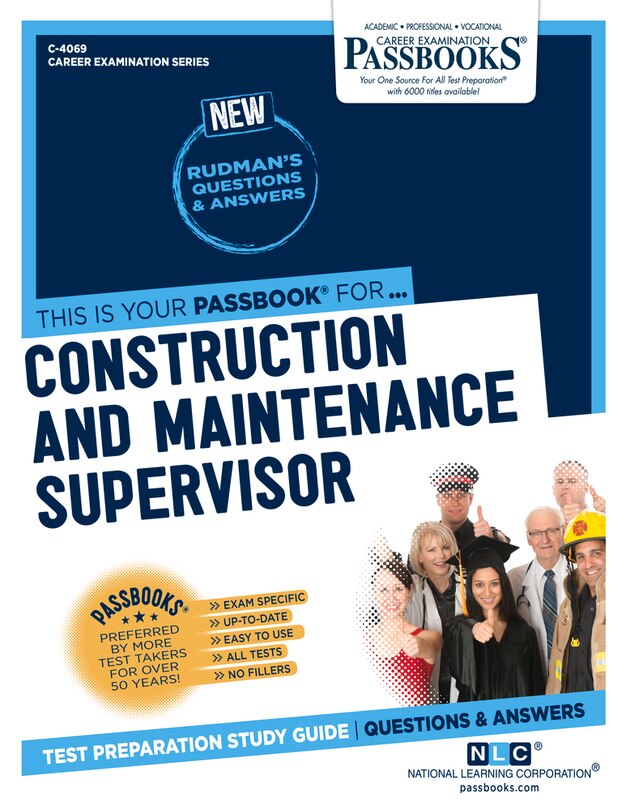 Front cover_Construction And Maintenance Supervisor (c-4069)