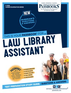 Front cover_Law Library Assistant (c-4096)