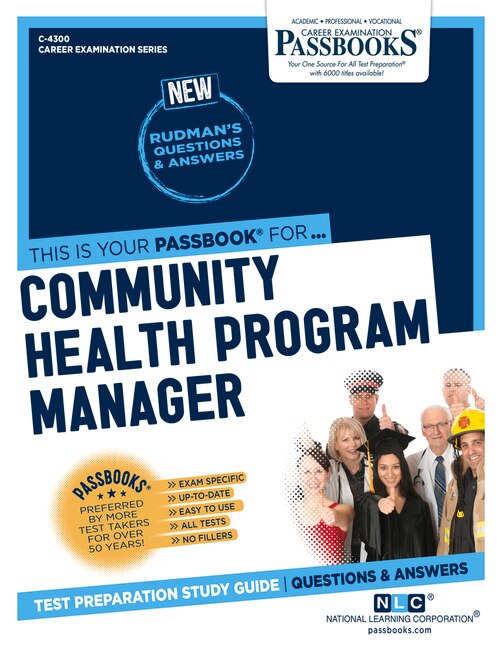 Front cover_Community Health Program Manager (C-4300)