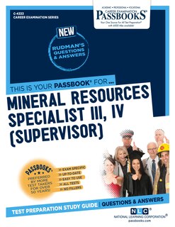 Front cover_Mineral Resources Specialist III, IV (Supervisor) (C-4333)