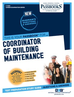 Front cover_Coordinator of Building Maintenance (C-4403)