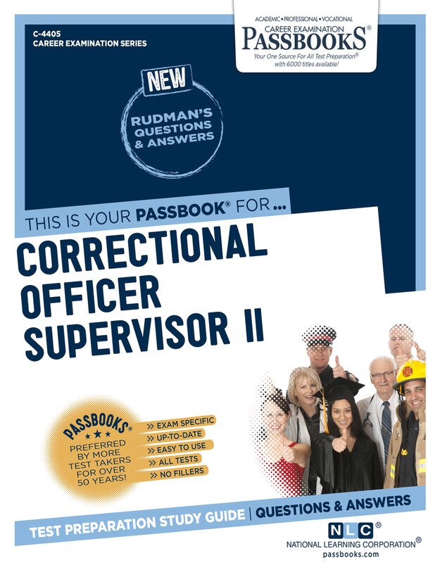 Front cover_Correctional Officer Supervisor II (C-4405)