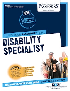 Front cover_Disability Specialist (C-4407)