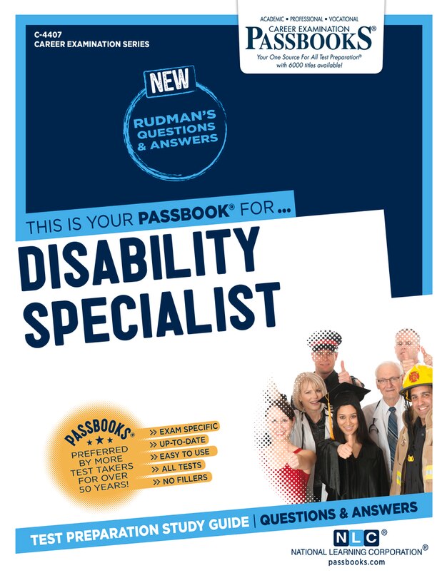 Front cover_Disability Specialist (C-4407)
