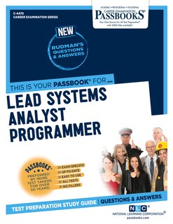 Front cover_Lead Systems Analyst Programmer (C-4470)