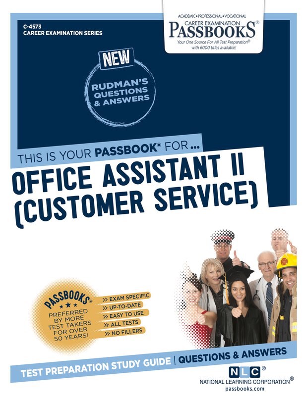 Front cover_Office Assistant II (Customer Service) (C-4573)