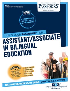 Front cover_Assistant/associate In Bilingual Education (c-4577)