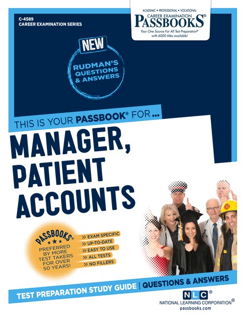 Front cover_Manager, Patient Accounts (C-4589)