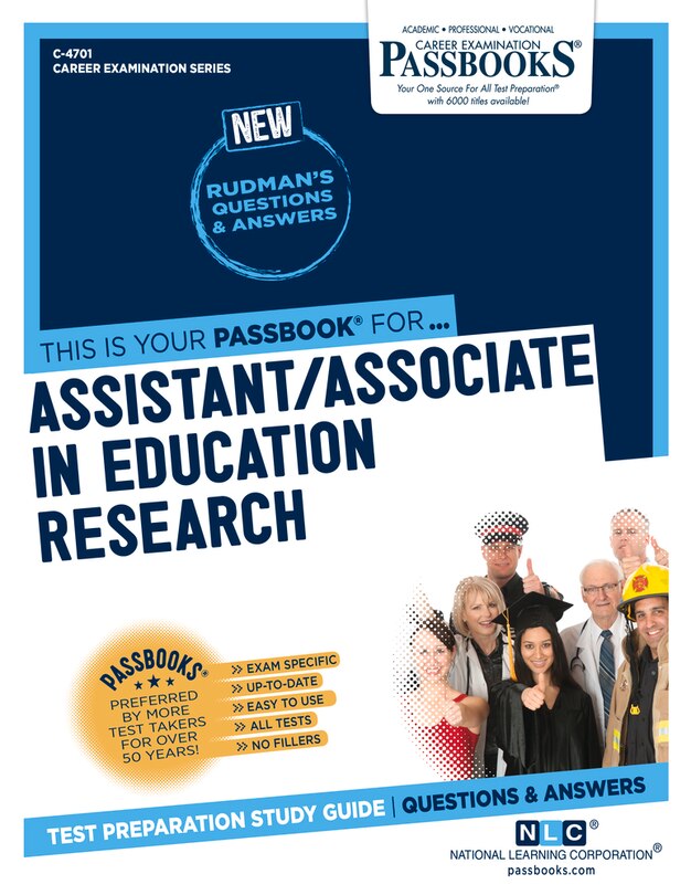 Front cover_Assistant/Associate in Education Research (C-4701)