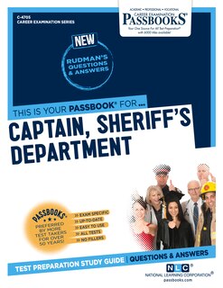 Couverture_Captain, Sheriff's Department (C-4705)