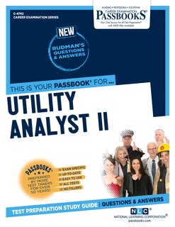 Front cover_Utility Analyst II (C-4742)