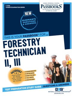Front cover_Forestry Technician Ii. Iii (c-4795)