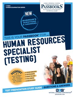 Front cover_Human Resources Specialist (Testing) (C-4844)