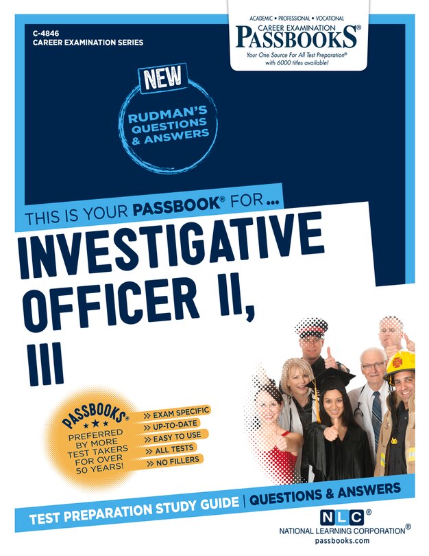 Front cover_Investigative Officer Ii, Iii (c-4846)