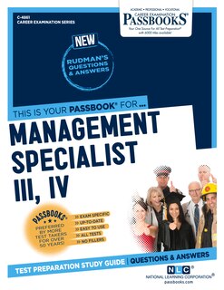 Front cover_Management Specialist III, IV (C-4861)