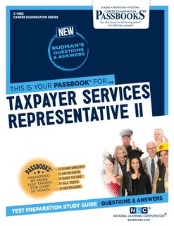 Front cover_Taxpayer Services Representative Ii (c-4882)
