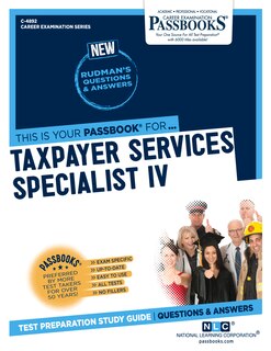 Front cover_Taxpayer Services Specialist IV (C-4892)